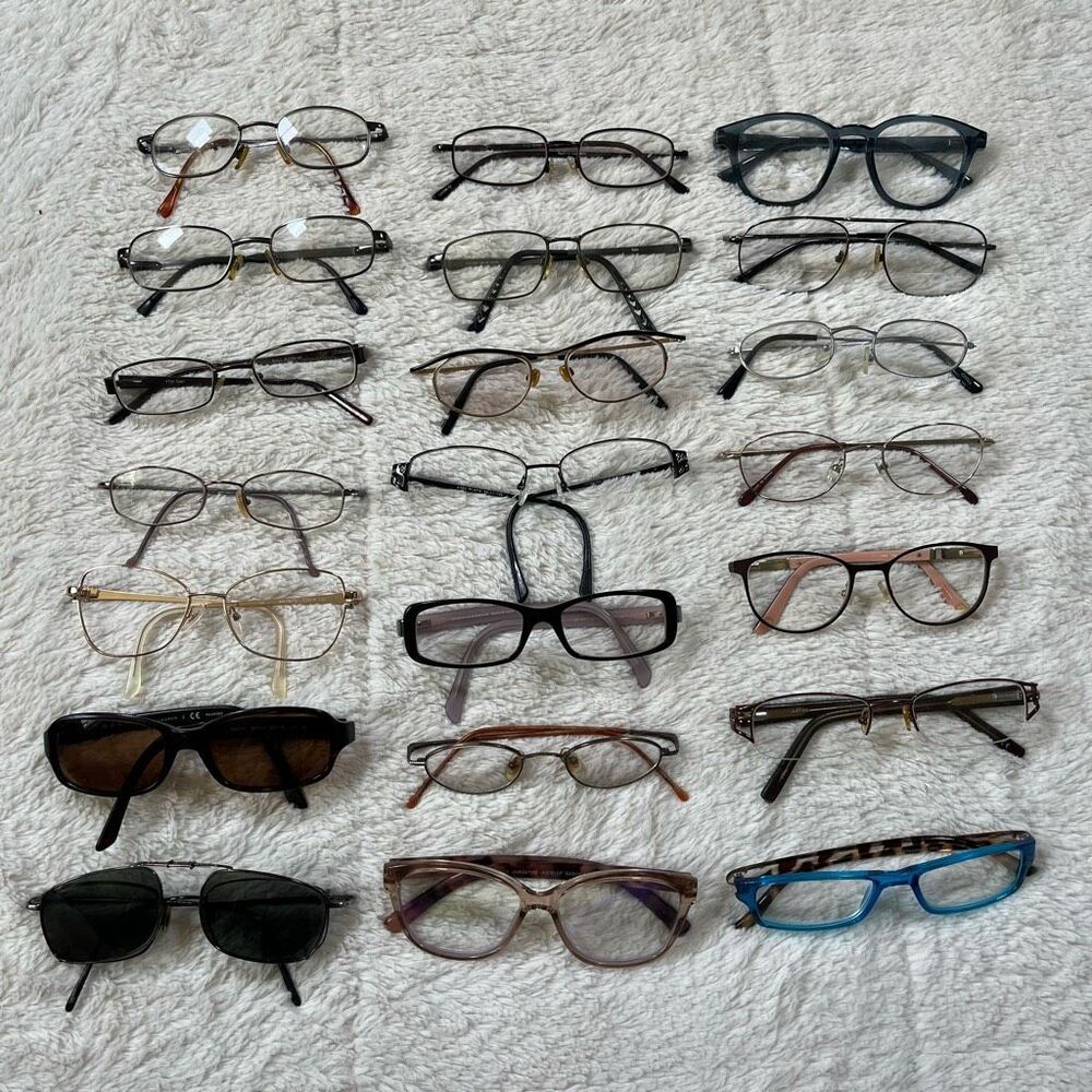 Ralph Lauren Women's Glasses - Elegant Black, Brown, and Gold Frames